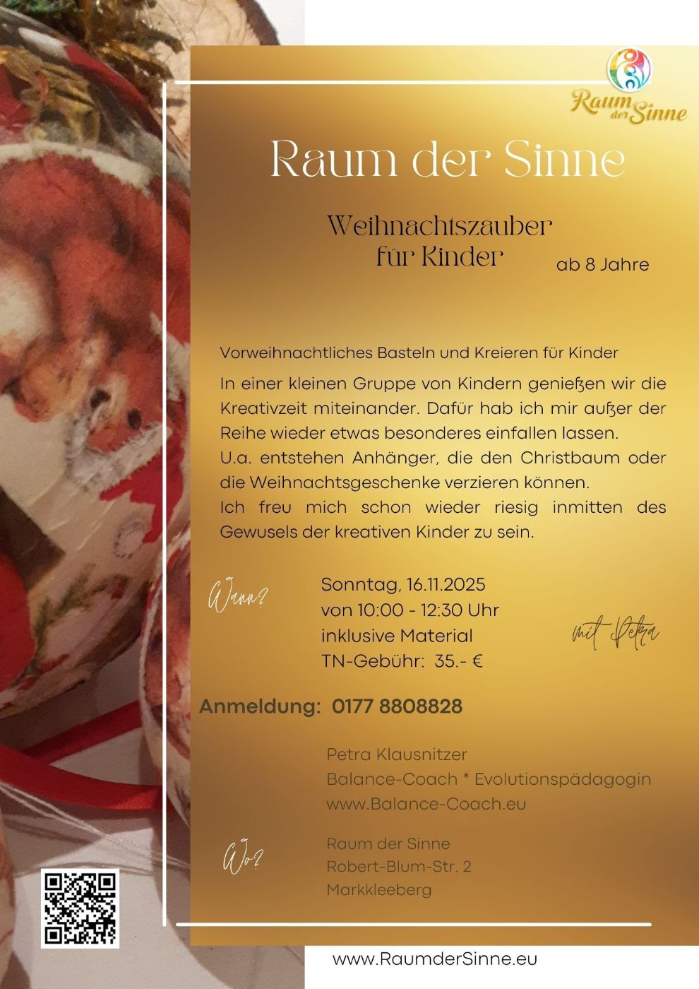Event image for "Weihnachtszauber" für Kinder ab 8 Jahre